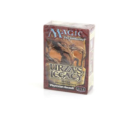 Wizards of the Coast. Magic The Gathering. Urzas Legacy 'Phyrexian Assult' theme deck, sealed in original packaging. The vend