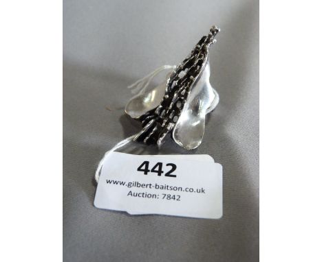 Studio Craft Silver Ring Approx 15.3g 