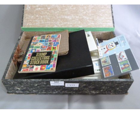 File Box Containing Mint and First Edition British Stamps 