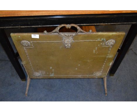 Brass Firescreen 