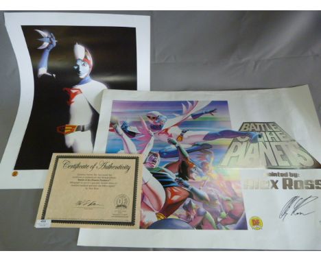 Dynamic Forces Lithograph Prints "Battle of the Planets" 