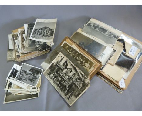 Large Collection of Military Personnel and Studio Photographs and Postcards "1909-1949 Career of C.S. Kaye King's Own Yorkshi