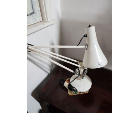 ANGLEPOISE LAMP IN WHITE   NA