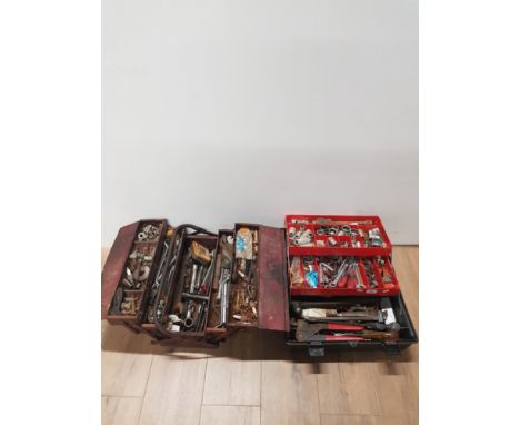 2 ASSORTED TOOL BOXES BOTH WITH CONTENTS