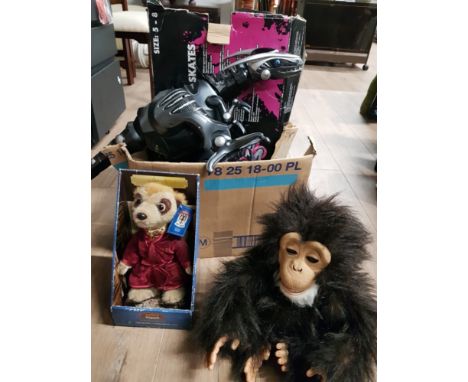 COLLECTABLE MEERKAT MOVIES CUDDLY TOY AND RC ROBOT DINOSAUR ETC