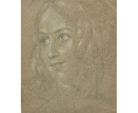 Drawing. Pencil on paper with white heightening. A note on the back reads 'Attributed to T. Lawrence (incorrectly). This port