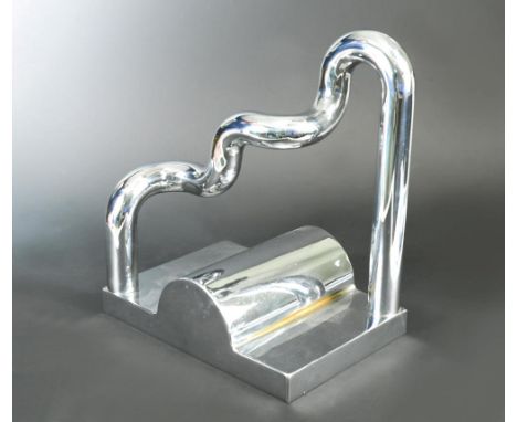 § William Pye (British, b. 1938), Eight Elbows, 1968, chrome plated steel, stamped 'PYE' signature and dated 1968, numbered 2