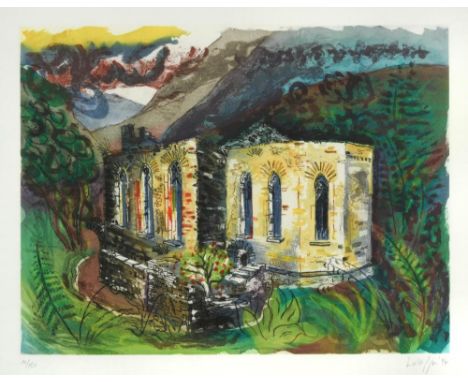 § Luke Piper (British, b.1966) St Guadentio signed and dated 'Luke Piper 94' (lower right); numbered 10/150 in pencil coloure