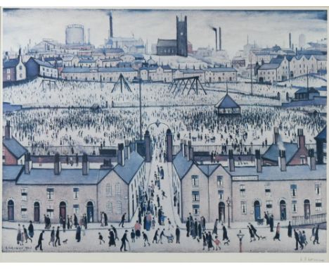 § Laurence Stephen Lowry, RBA, RA (British, 1887-1976) Britain at Play signed 'L S Lowry' (lower right); with the Fine Art Tr