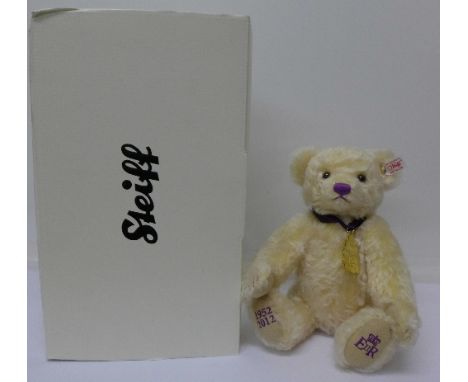 A Steiff Coronation Teddy bear, boxed
