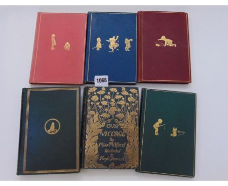 Four AA Milne Winnie The Pooh books including Winnie The Pooh first edition published 1926, Now We Are Six first edition publ