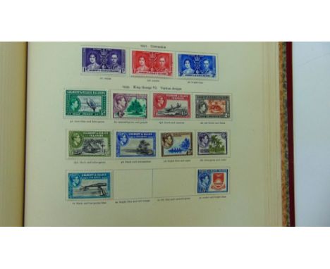 A New Age Stamp Album containing a GB Commonwealth collection of KG VI stamps