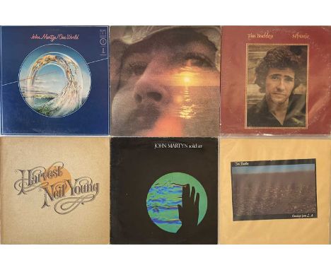 FOLK/ FOLK ROCK/ SINGER-SONGWRITER - LPs. A smashing collection of around 71 LPs. Artists/ titles include Tim Buckley inc Sef