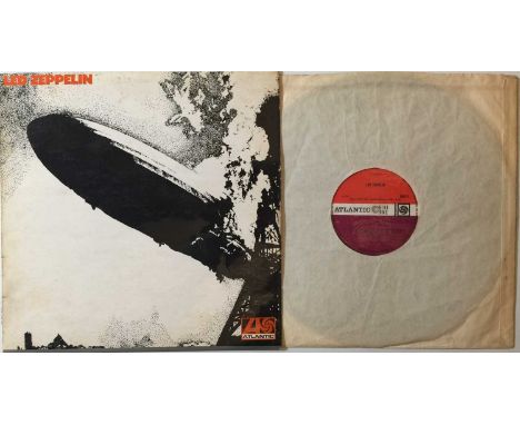LED ZEPPELIN - LED ZEPPELIN 'I' LP (EARLY UK COPY - ATLANTIC 588171). A well presented early UK pressing of the seminal debut