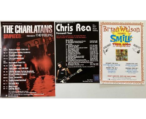 A collection of 11 posters for concerts c 00s typically at the Manchester Arena. Most c 20 x 30". All in excellent, NM condit