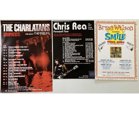 A collection of 11 posters for concerts c 00s typically at the Manchester Arena. Most c 20 x 30". All in excellent, NM condit