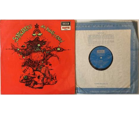 JAN DUKES DE GREY - SORCERERS LP (UK STEREO - SDN 8). Up now we have the 1970 debut LP by psych-prog group Jan Dukes De Grey;