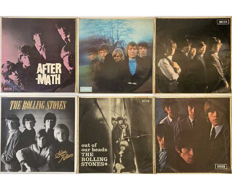 THE ROLLING STONES - LPs/ 7" COLLECTION. A quality collection of 76 LPs/ 7" by The Rolling Stones. Titles include S/T (LK 460
