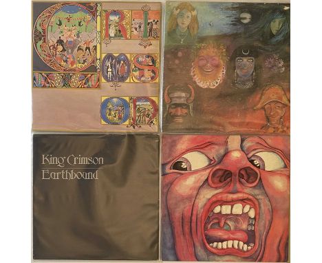 KING CRIMSON - LP PACK. A quality selection of 4 LPs by prog favourites King Crimson. Titles include In The Wake Of Poseidon 