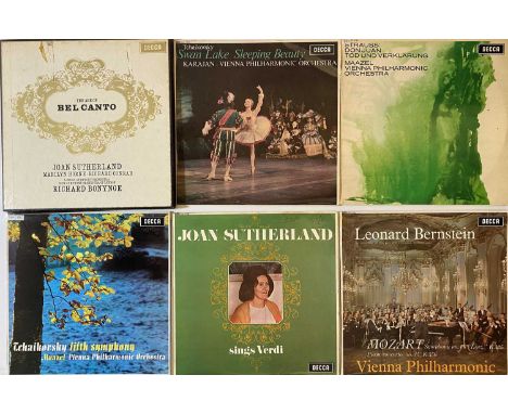 CLASSICAL - DECCA (LARGELY) SXL LPs. Lovely selection of 9 x LPs largely consisting of ED1/ED2 Decca SXL recordings. Works ar