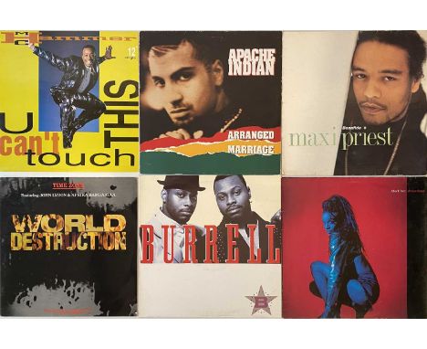 R&amp;B/ HOUSE/ HIP HOP - LPs/ 12". A smashing collection of 51 LPs/ 12" singles. Artists/ titles includes Afrika Bambaataa -