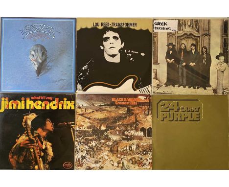 CLASSIC ROCK/PROG &amp; POP - LPs. Excellent collection of around 54 x (largely) LPs. Artists/titles include The Beatles - He