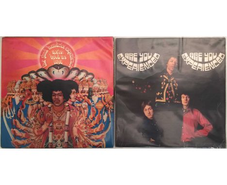 JIMI HENDRIX - TRACK LP RARITIES. A smashing pack of 2 LP rarities by The Jimi Hendrix Experience. Titles include Axis: Bold 