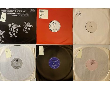 HARDCORE/ JUNGLE/ BREAKBEAT - 12" PACK. A superb pack of 8 12" singles. Mostly 90s hardcore, jungle, breakbeat etc. Artists/ 