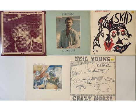 CLASSIC/FOLK ROCK - LPs. Sweet selection of 5 x LPs. Titles are Skid Row - Skid (UK 1970 original, CBS S 63965 - clean Ex con