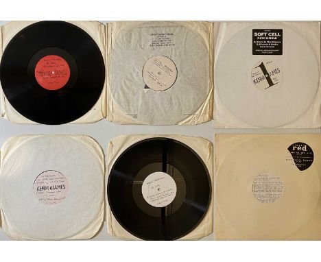 POP/SOUL/DANCE - 12"/LP WHITE LABELS/PROMOS. Diverse selection of 18 x (largely) white label/promo 12"/LPs plus 1 x 7" releas