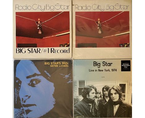 BIG STAR - LP RARITIES. Here we have a superb pack of 4 LPs by American power rock legends Big City. Titles include Radio Cit