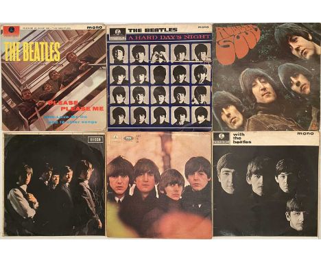 THE BEATLES/ THE ROLLING STONES - LPs. A smashing pack of 7 LPs &amp; 6 7" singles. The Beatles titles include With The Beatl