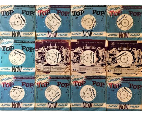 COLUMBIA - ROCK/ POP/ RNR - 7" DEMOS. Here we have an excellent pack of around 50 7" demos on Columbia, spanning between cata