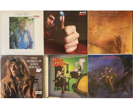 CLASSIC ROCK &amp; POP - LPs (M-S). A smashing collection of 57 LPs, alphabetically M-S. Artists/ titles include Moody Blues 