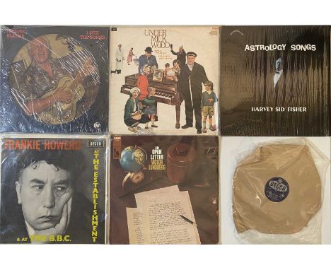 COMEDY/ SPOKEN WORD/ SOUNDTRACKS/ EXOTIC - LPs/ 7". A quality collection of around 88 LPs &amp; 7" singles with an almost 50/