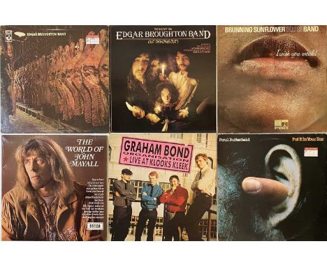 BLUES ROCK - LP PACK. A rockin' pack of 10 blues rock LPs. Artists/ titles include The Yardbirds - Single Hits (CFM 102, 10")