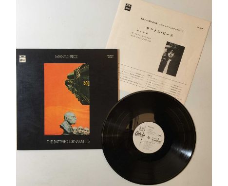 THE BATTERED ORNAMENTS - MANTLE-PIECE LP (ORIGINAL JAPANESE PROMO COPY - EMI ODEON OP-80031). Extremely rare original 1969 Ja