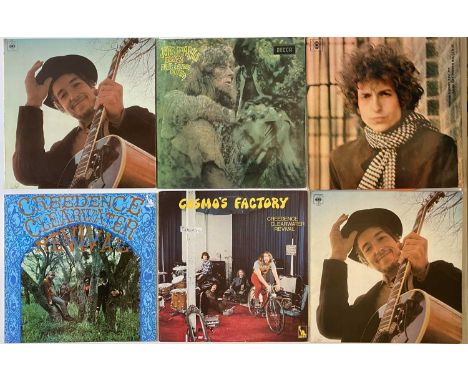 BLUES/FOLK-ROCK - LPs. Great albums with these 16 x LPs. Artists/titles are Bob Dylan (x4) inc. Blonde On Blonde (UK mono ori