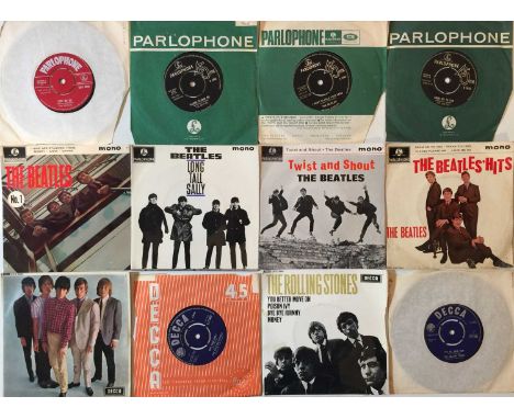 CLASSIC ROCK/ POP/ ALT - 7" SINGLES. A superb selection of 39 7" singles. Artists/ titles include The Beatles inc Love Me Do 