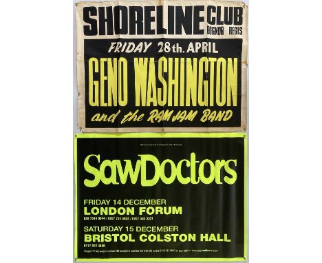 Approx 28 assorted posters designs. To include: a collection of Gene Vincent reproduction posters, David Bowie, Roxy Music, R