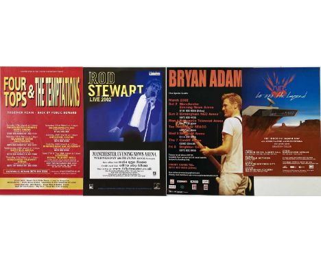 A collection of 23 posters for concerts c 00s typically at the Manchester Arena. Most c 20 x 30". All in excellent, NM condit