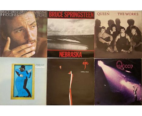 CLASSIC ROCK/ POP - LPs + CDs. A smashing collection of around 56 LPs and 20 CDs. Artists/ titles include Queen inc The Works