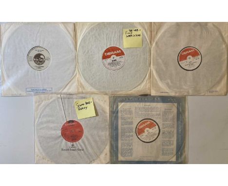 PROG/ PSYCH/ BLUES ROCK - SLEEVELESS LP RARITIES. Here we have a fantastic pack of 5 LP collectables, sadly they're all missi