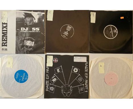 HARDCORE/ JUNGLE/ BREAKBEAT - 12" COLLECTION. A superb collection of around 40 12", mostly hardcore, jungle and breakbeat. Ar