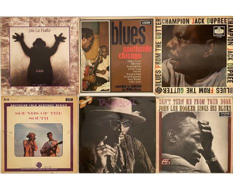 BLUES &amp; JAZZ - LP PACK. A smashing pack of 15 blues &amp; jazz LPs Artists/ titles include Champion Jack Dupree - Blues F