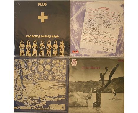 PROG - LP RARITIES. A quality pack of 4 prog rock LP rarities. Artists/ titles include Second Hand - Reality (583045, UK pres