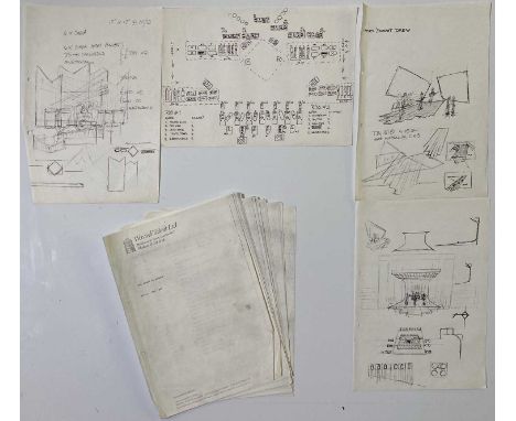 Original ephemera relating to The Clash c 1981. An unbound tour itinerary for April - May 1981. Four sheets to include one to