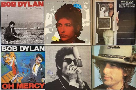 BOB DYLAN - LP COLLECTION. A superb collection of 38 LPs by the legend Bob Dylan. Titles include Passed Over And Rolling Thun