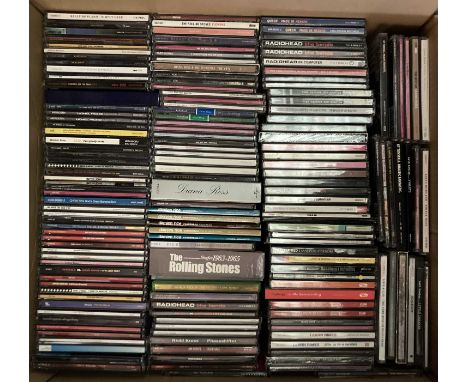 CD COLLECTION 'R TO W' ALBUMS AND SINGLES. A wide and varied selection of around 1200 x CDS featuring both singles and albums