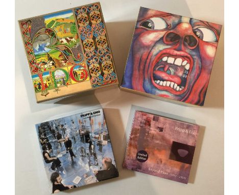 KING CRIMSON/ FRIPP &amp; ENO - JAPANESE CDs. A superb collection of 25 CDs, mostly Japanese releases housed in slipcases wit